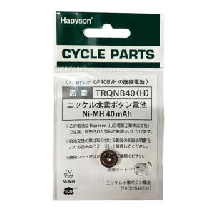 Hapyson ハピソン TRQNB40（H） ニッケル水素ボタン電池 ソーラーテールライト補修用部品 4571383194816 自転車 ゆうパケット/ネコポス送料無料