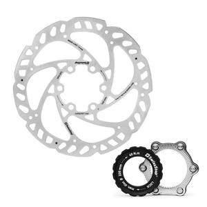 セット販売 スイスストップ Catalyst One Disc Rotor 6-Bolt＋Centerlock Adapter 140mm ローター P100006100+P100006105 自転車 ゆうパケット/ネコポス送料無料｜aris-c