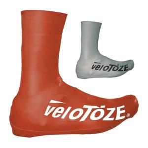 Velotoze ヴェロトーゼ トール シューズカバー 2.0 マルーン シルバーグレー 自転車 ゆうパケット/ネコポス送料無料｜aris-c