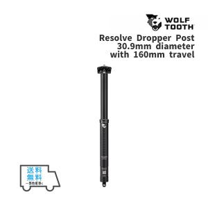 Wolf Tooth ウルフトゥース Resolve Dropper Post 30.9mm diameter with 160mm travel ドロッパー シートポスト自転車 送料無料 一部地域は除く｜aris-c