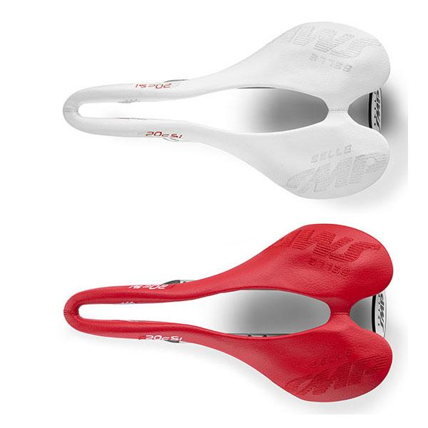 SELLE SMP サドル F20C S.I. WHITE RED ホワイト レッド ロードバイク ...