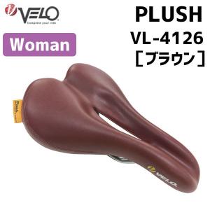 VELO サドル PLUSH VL-4126 ブラウン 自転車