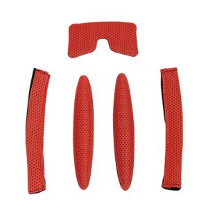 OGK Kabuto インナーパッドセット-2 レッド SCUDO-J SCUDO-L SERIES SN-10 SN-11 WR-J WR-L 補修 交換用 自転車 ゆうパケット/ネコポス無料