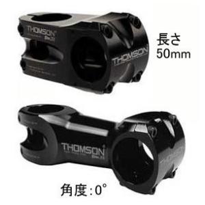 THOMSON ＭＴＢ ステム Ｘ４ ３１．８ｍｍステム角度０°ステム長５０ｍｍブラック｜aris-c