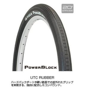 2本セット TIOGA タイヤ パワー ブロック 20&quot;×1-3/8&quot; 送料無料 一部地域は除く