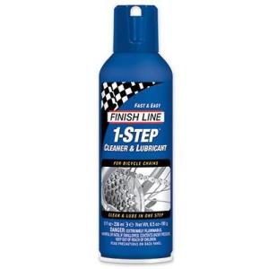 FINISH LINE フィニッシュライン 1ステップ クリーナー&ルブリカント 236ml エアーゾール 自転車