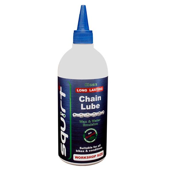 2本セット squirt スクワート CHAIN LUBE 500ml チェーンルブ 自転車用潤滑油...