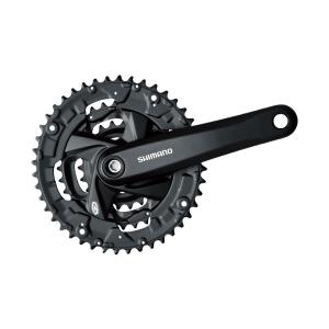 SHIMANO シマノ FC-M371  クランクセット 170mm 44×32×22 ガード無 ブラック 自転車 送料無料 一部地域は除く｜aris-c