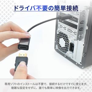 DisplayPort to HDMI 変換ア...の詳細画像2