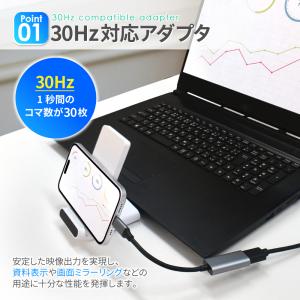 Type-C HDMI 変換アダプタ アダプタ...の詳細画像4