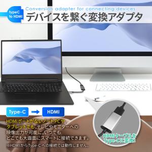 Type-C HDMI 変換アダプタ アダプタ...の詳細画像1