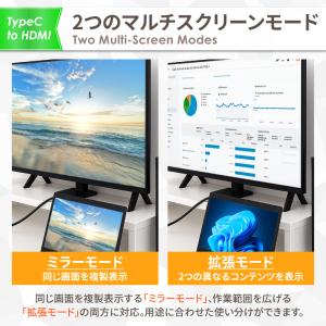 Type-C HDMI 変換アダプタ アダプタ...の詳細画像2