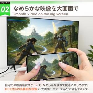 Type-C HDMI 変換アダプタ アダプタ...の詳細画像4