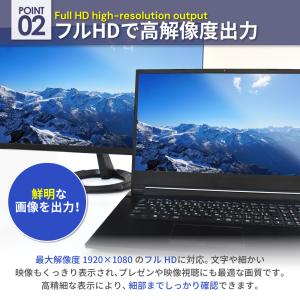 VGA to HDMI 変換アダプタ VGA変...の詳細画像4