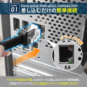 LANケーブル Cat7 3.0m コネクタ ...の詳細画像3