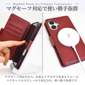 アイフォン17 ケース MagSafe 手帳型...の詳細画像5