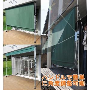 オーニング 幅2m 日よけ おしゃれ サンシェ...の詳細画像5
