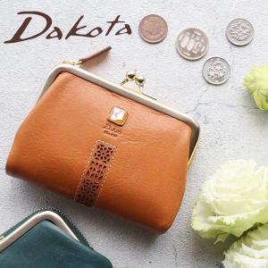 財布 二つ折り財布 Dakota ダコタ コッチャ がま口小銭入れ付き 貝殻 風水 財運アップ スワロフスキー 0030341 0031341 動画あり