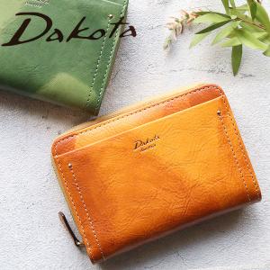 二つ折り財布 外付けファスナー小銭入れ グラデーション アート Dakota ダコタ ペンネロ 0030680 動画あり