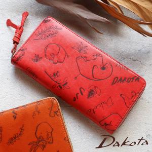 Dakota（ダコタ） レディース財布 革製 エレファンテ 象柄 ラウンド