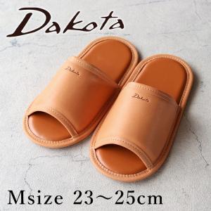 本革 スリッパ Mサイズ 23〜25cm ルームシューズ Dakota ダコタ D_mine レザー 革小物 革雑貨 0532003｜arista