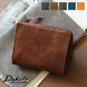 Dakota ダコタ トリコローレ 二つ折り財布 牛革 Dakota（ダコタ） L字ファスナー財布 二つ折り財布 イタリア製牛革 本