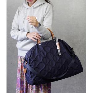 2WAYボストンバッグ 強撥水 軽量 ドット柄...の詳細画像4