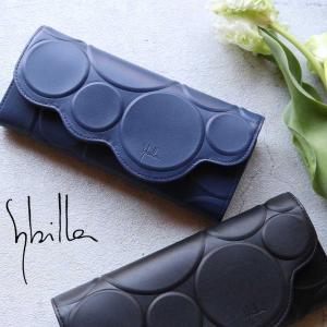 長財布 sybilla シビラ シルクロ 牛革 本革 5470231 5471231 動画あり