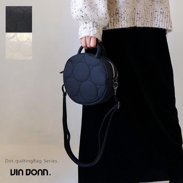 2WAYバッグ ミニショルダー ハンドバッグ 丸形 軽量 VIA DOAN(ヴィアドアン)PARRO...