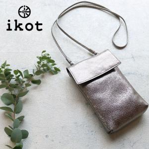 スマホショルダー メタリックカラー ミニショルダー ikot イコット IK123314FO｜arista