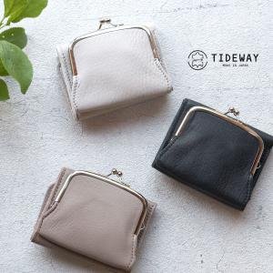 がま口財布 3つ折り ミニ財布 TIDEWAY タイドウェイ SHEETS MINI WALLET 日本製 T2974