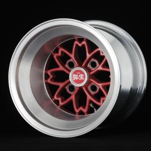 ハヤシレーシング STタイプ 14×7.0J +7 4H 114.3 旧車（1本価格