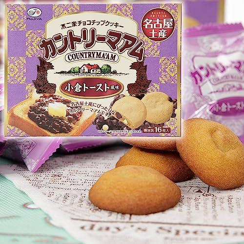 不二家 名古屋限定 カントリーマアム 小倉トースト風味 16枚入り