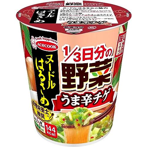 エースコック ヌードルはるさめ 1/3日分の野菜 うま辛チゲ 44g×6個