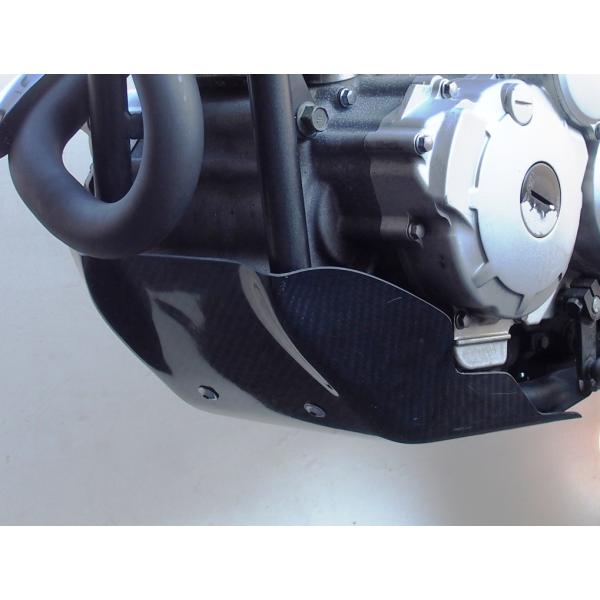 アンダーガード FRP/カーボン for トリッカー/セロー(DG31J/DG32J-250cc) ...