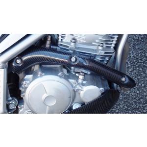 マフラーガード エキパイ FRP/カーボン for トリッカー/セロー(DG31J/DG32J-25...