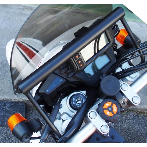 アクセサリーマウントバー 22mm for セロー(DG31J 250cc)