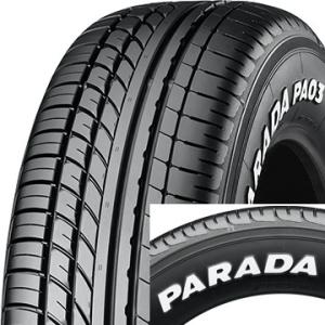 2本セット YOKOHAMA ヨコハマ PARADA PA03 ホワイトレター 225/50R18 107/105H タイヤ単品