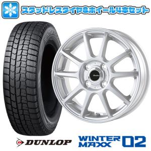 155/80R13 スタッドレスタイヤ ホイール4本セット DUNLOP ウインター