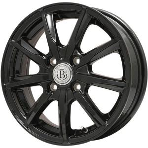 165/65R13 スタッドレスタイヤ ホイール4本セット BRIDGESTONE ブリザック VRX3 (軽自動車用) BRANDLE E05B 13インチ｜ark-tire