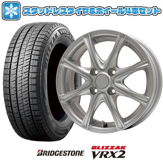 145/80R13 スタッドレスタイヤ ホイール4本セット BRIDGESTONE ブリザック VR...