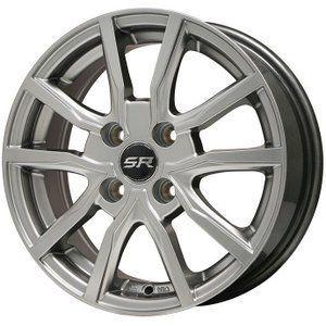 165/70R13 スタッドレスタイヤ ホイール4本セット BRIDGESTONE ブリザック VRX3 (軽自動車用) BRANDLE N52 13インチ｜ark-tire