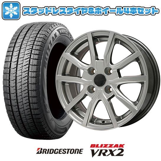 155/65R13 スタッドレスタイヤ ホイール4本セット BRIDGESTONE ブリザック VR...