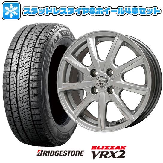 155/65R13 スタッドレスタイヤ ホイール4本セット BRIDGESTONE ブリザック VR...