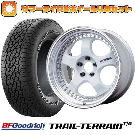 235/55R19 夏タイヤ ホイール4本セット BFグッドリッチ トレールテレーンT/A ORBL...