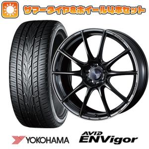 245/40R19 夏タイヤ ホイール4本セット YOKOHAMA エイビッド エンビガーS321 (5/114車用) WEDS ウェッズスポーツ SA-25R 19インチ｜ark-tire