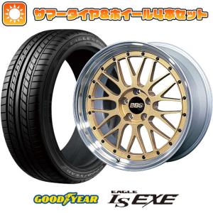 215/45R18 夏タイヤ ホイール４本セット (5/114車用) GOODYEAR イーグル エルエス エグゼ(限定) BBS JAPAN LM 18インチ｜ark-tire