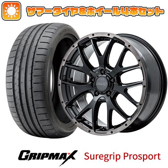 215/45R18 夏タイヤ ホイール４本セット (5/114車用) GRIPMAX SureGri...