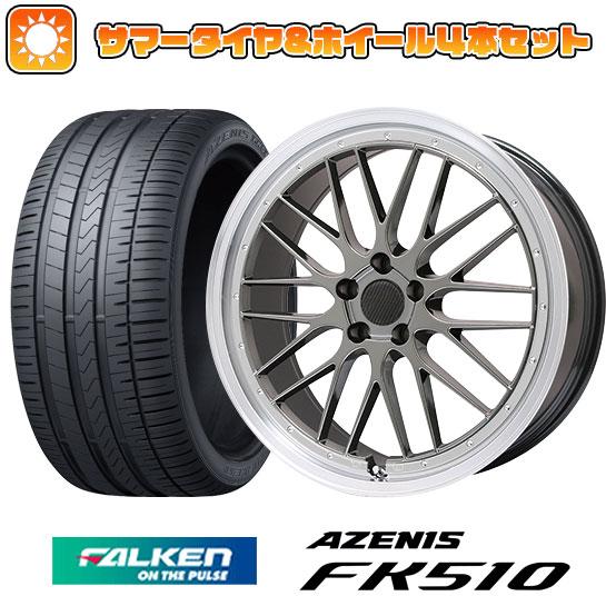 255/30R21 夏タイヤ ホイール4本セット FALKEN アゼニス FK510 (5/114車...