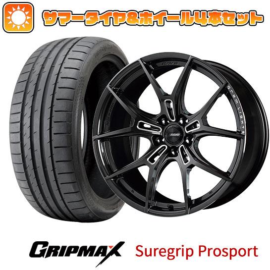 225/40R18 夏タイヤ ホイール４本セット (5/114車用) GRIPMAX シュアグリップ...